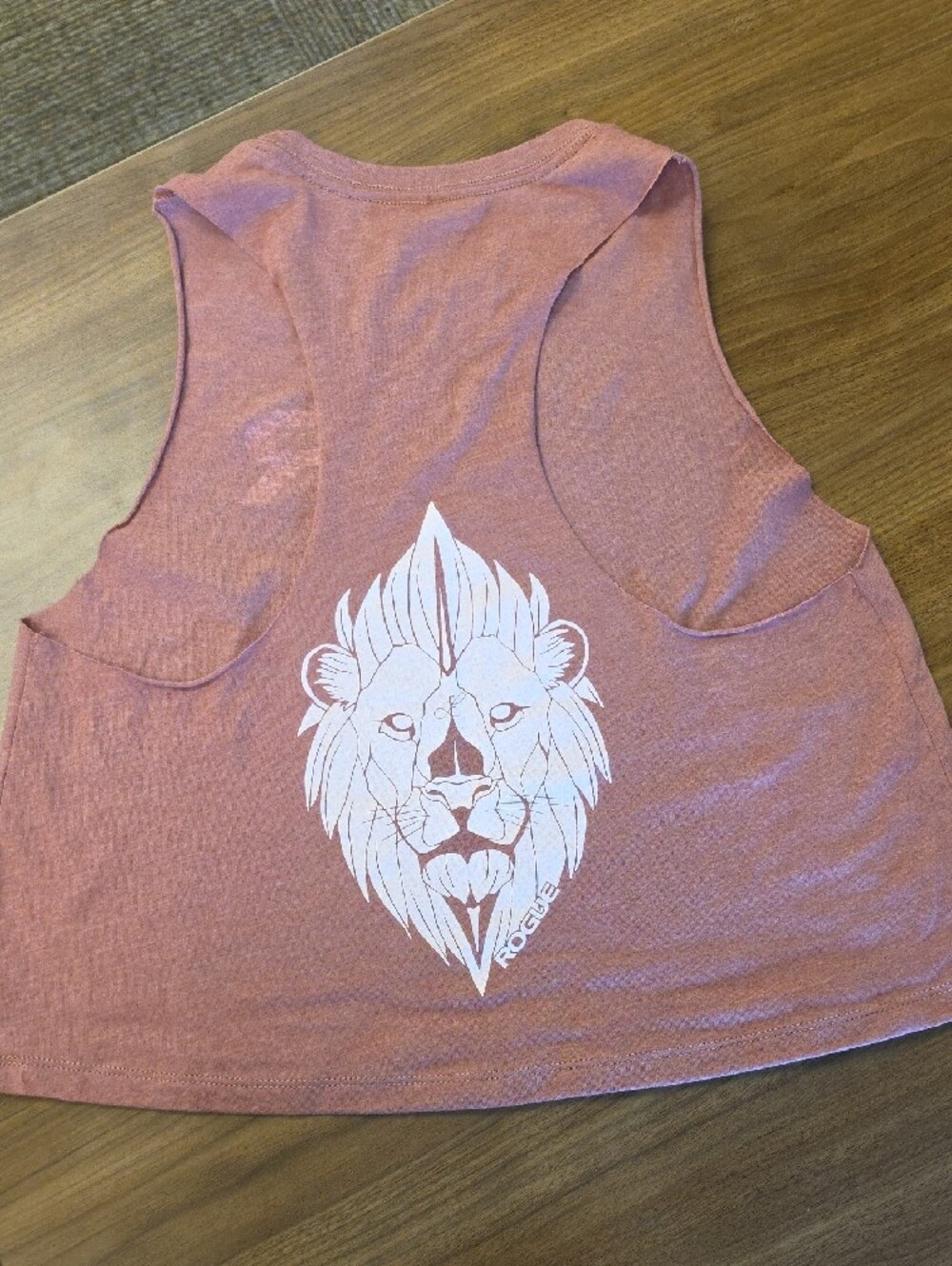 Rogue - Lauren Fisher Lion Womens Crop Tank - Picture 4 of 7